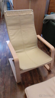 Křeslo IKEA - barva béžová - 3