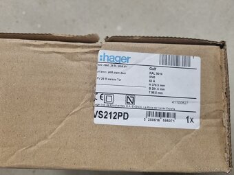 Rozvodnice Hager Golf VS212PD IP 40 - 3