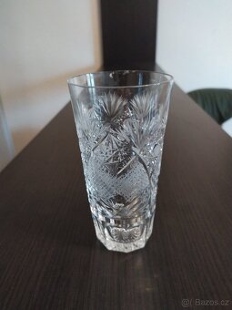 Prodám historickou soupravu broušeného křišťálu - 3