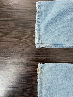 Dívčí džíny PULL&BEAR Straight - vel. 32 dámská - 3