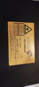 grafický/animační PROFI Laser Laserworld CS-1000RGB MKII - 3