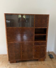 Knihovna / sekretář art deco - 3