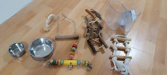 Ptačí voliera + hračky - 3