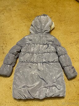 Dívčí zimní bunda 116 - 3