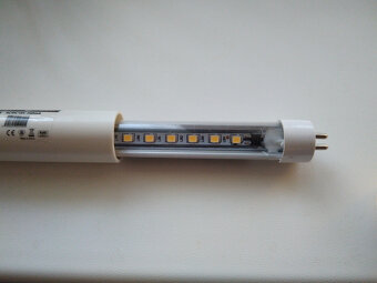 2ks LED trubice, náhrada zářivky T5 - 3