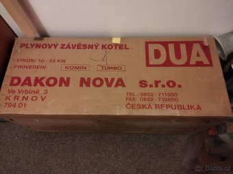 Plynový kotel DAKON DUA B - 3