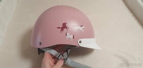 Dětská (dívčí) jezdecká helma Fouganza - 3