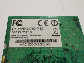 RouterBOARD 600 + 604 + miniPCI karty + příslušenství - 3