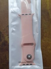 Růžový řemínek pro Apple Watch 44mm/42mm - 3