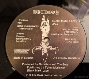 Bathory - Bathory (1984) lp - 3