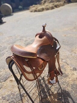Westernove sedlo cowhorse zn Frinta - 3