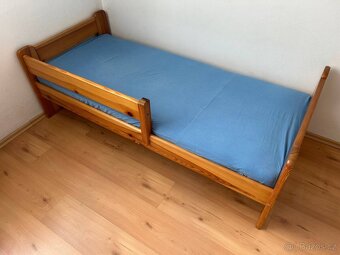 Postel se zábranou od 3 let 160x60 cm - 3