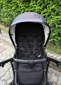 Sporťák - sedačka bez podvozku Moon Nuova black - 3