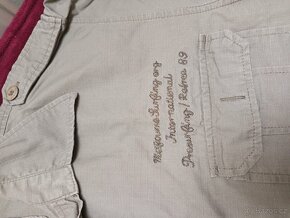 Pánská košile khaki, XXL - 3