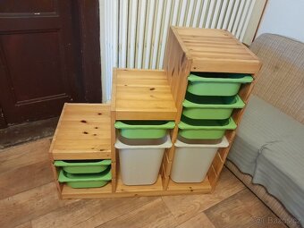Ikea úložná sestava Trofast schody borovice - 3