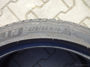 BMW řady 5 - zánovní zimní pneu Michelin 245/40 + 275/35/19 - 3
