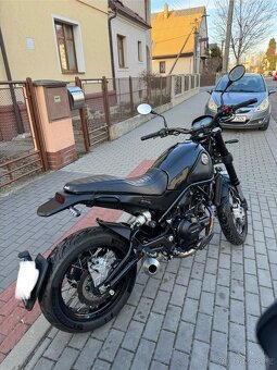 Benelli Leoncino 500 trail - úžasný zvuk - 3