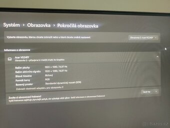 Herní monitor 24" Acer Nitro VG240Y Gaming - 3