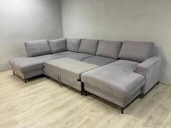 Sedací souprava na nožičkách do U - 3