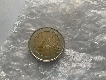 Jedinečná dvoueurová mince z roku 2002 - 3
