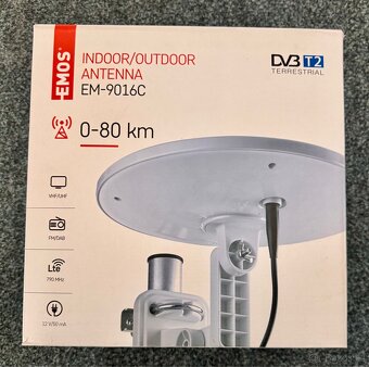 Anténa EMOS EM-9016C, 0–80 km DVB-T2 - 3