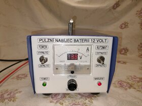 Nabíječka autobaterií 12V 15A - 3