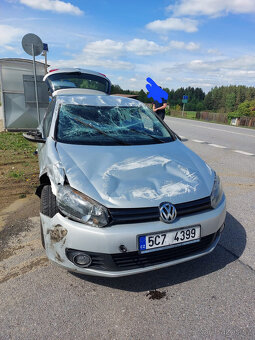 Prodám havarovaného Golfa s TP - 3