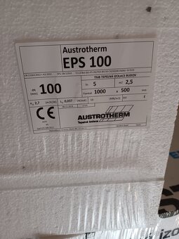 prodám podlahový polistyren 100 mm EPS 100. - 3