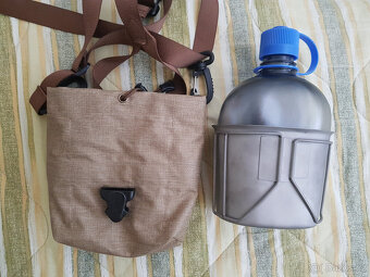 Láhev nalgene, pítko nerez, obal - 3