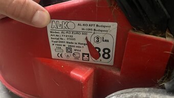 Prodám elektrickou sekačku Al-ko - 3