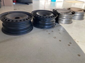 Prodám ocelové disky r16” na Ford focus nebo mondeo - 3