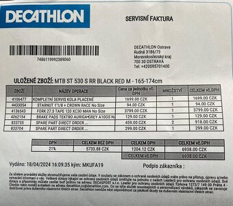 Prodám horské kolo Rockrider - 3