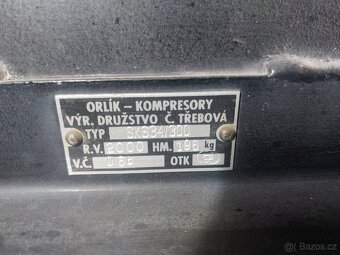 Kompresor Orlík SKS 34/300 - 3