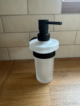 ávkovač mýdla – Sapho X-Round Black, 230 ml - 3