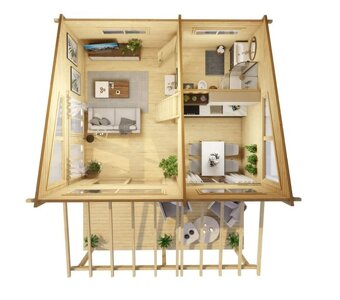 Chata Řepová, novostavba, wellness, sauna, pobyt - 3