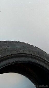 2x zimní pneu - 245/45 R18 100V Runflat - GOODYEAR - 6mm - 3