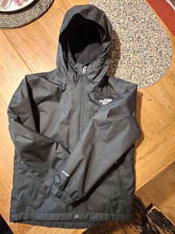 NORTH FACE cerna nepromokava bunda s kapuci - 3