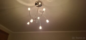 Kovověskleněný lustr - 3