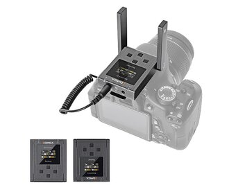 Comica BoomX-U U2 - bezdrátový mikrofon na video, mikroporty - 3