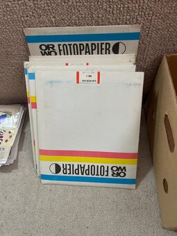 Fotopapíry + chemikálie ustalovač atd - 3