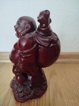 2 x Buddha vel cca 16cm - 3