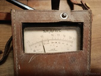 Analogový vlhkoměr dřeva – Czechoslovakia - 3