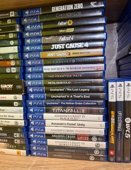 Sbírka her PS4-PS5(osobně-pošta) - 3