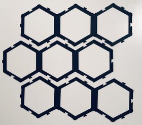 Karak 2 - mřížky - hexagony - 3