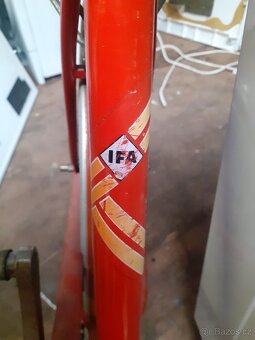 Skládací retro kolo IFA (NDR) Nálezový stav - 3