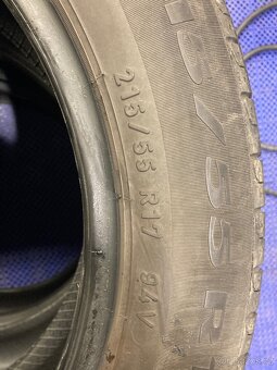 3x letní pneu 215/55 R17 - 3