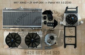 NISSAN PATROL Y60/Y61 - SADA PŘÍSLUŠENSTVÍ PRO SWAP M57 - 3