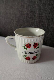 Hrnek retro s nápisem - maminka - 3