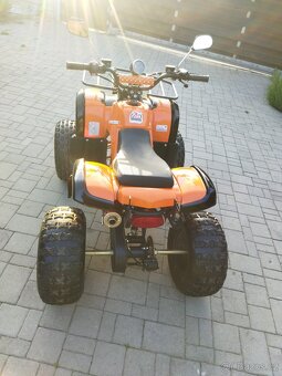 Prodám dětskou čtyřkolku obsah 125ccm minimálně jeta - 3