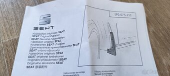 Zadní zástěrky na SEAT LEON 2013 + - 3